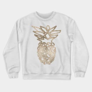 Golden rose pineapple Crewneck Sweatshirt